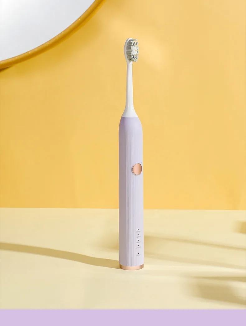 Smart Adult Sonic spazzolino elettrico sospensione magnetica orale setole morbide USB ricaricabile coppia confezione regalo sbiancamento dei denti