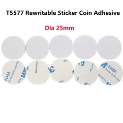 125KHz ID T5577 Writable Tags Stickers RFID Proximity Cards rewritable label Access Contol For RFID Copier Duplicate Clone