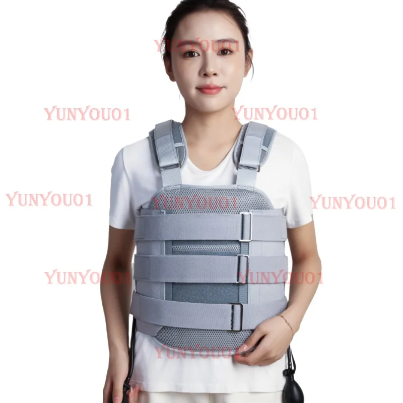 Adjustable Thoracolumbar Spine Fixation Brace for Thoracolumbar Spine Fixation with Airbag for Height Below 155cm