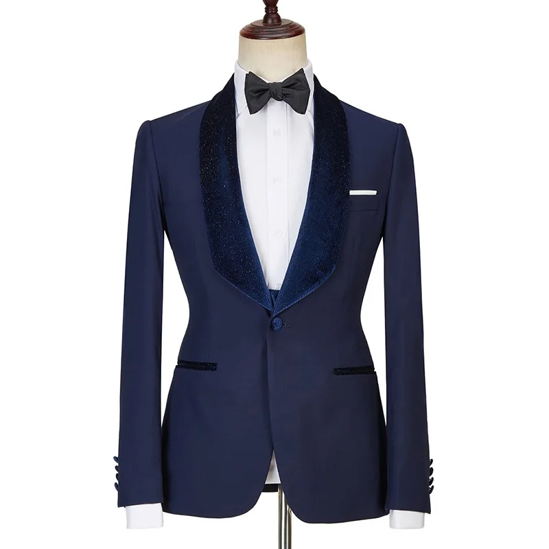 

Men's Coat Business Party 1 Piece New Style Jacket One Button Blazer Coat Leisure Fashion Wedding Tuxedos Customize