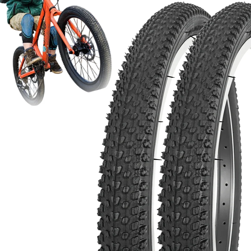 

2PCS Bicycle Tires 24 26 x 1.95 Mountain Bike Tyres MTB Outer Tire Anti Slip Cubiertas para Bicicleta Replacement Cycling Parts