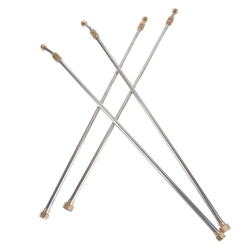 Stainless Steel Telescopic Spraying Rod Adjustable Length 0.55-1M Copper Joint for Electric Hand Car Wash Sprayer