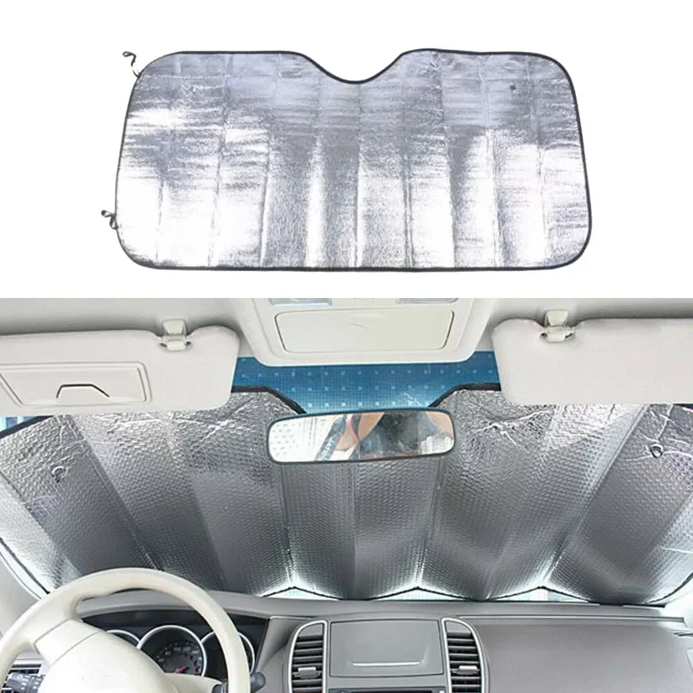 Car Sunshade Front Rear Window Curtain Shade Sun Protector Windshield Visor Cover Foldable Baby Car Retractable UV Protection