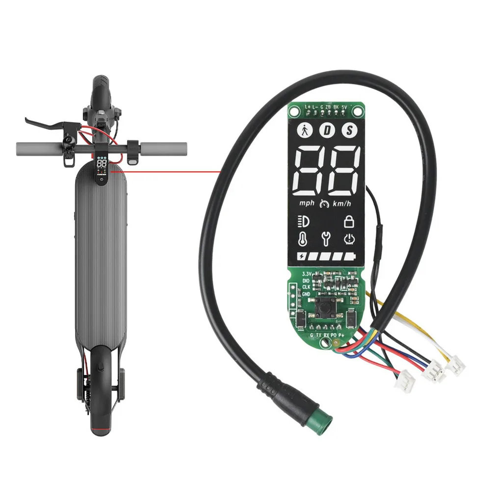 

Electric Scooter Dashboard For Switch Panel For Xiaomi Mi4 Lite KickScooter Panel Circuit Board Replacement Display Accessories