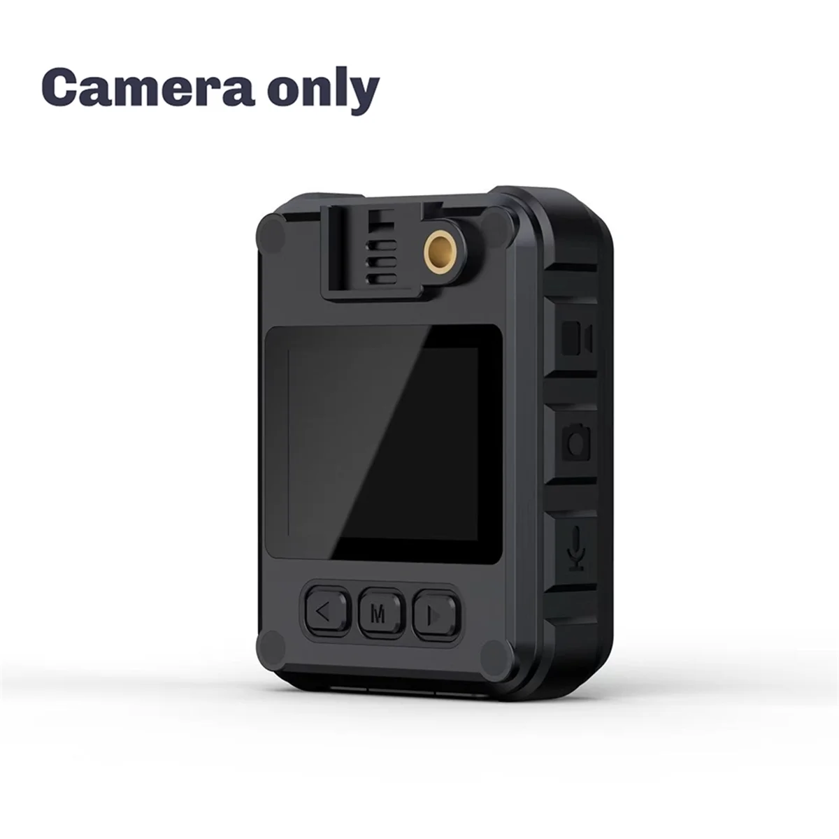 4K Mini Camera Law Enforcement Recorder WIFI Camera with High-Definition Screen Police Bodycam Bundle: Only Cam-Elect