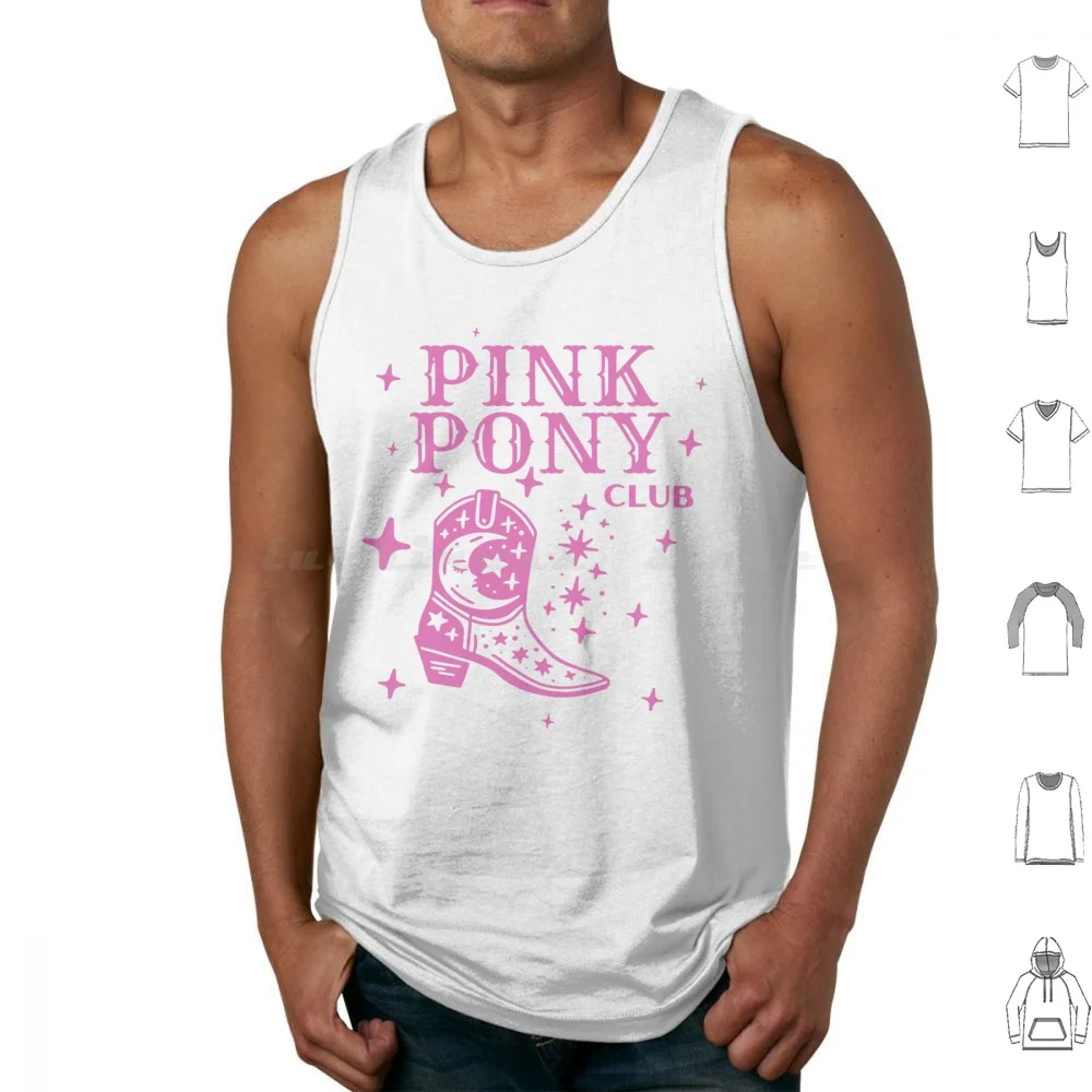 Pink Club Chappell Roan Tank Tops Vest Sleeveless Chappell Roan Good Luck Babe Pink Club Hot To Go Midwest Princess Casual