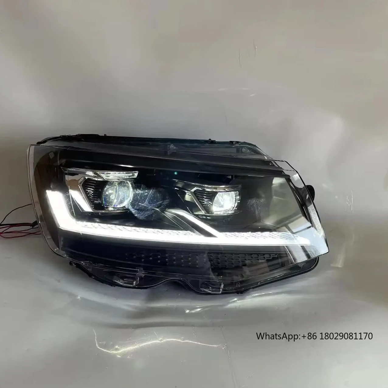 Head Lights For Volkswagen VW Caravelle 2016-2020 Modification Headlamp Multivan T6 Full LED Headlights Turn Signal Assembly