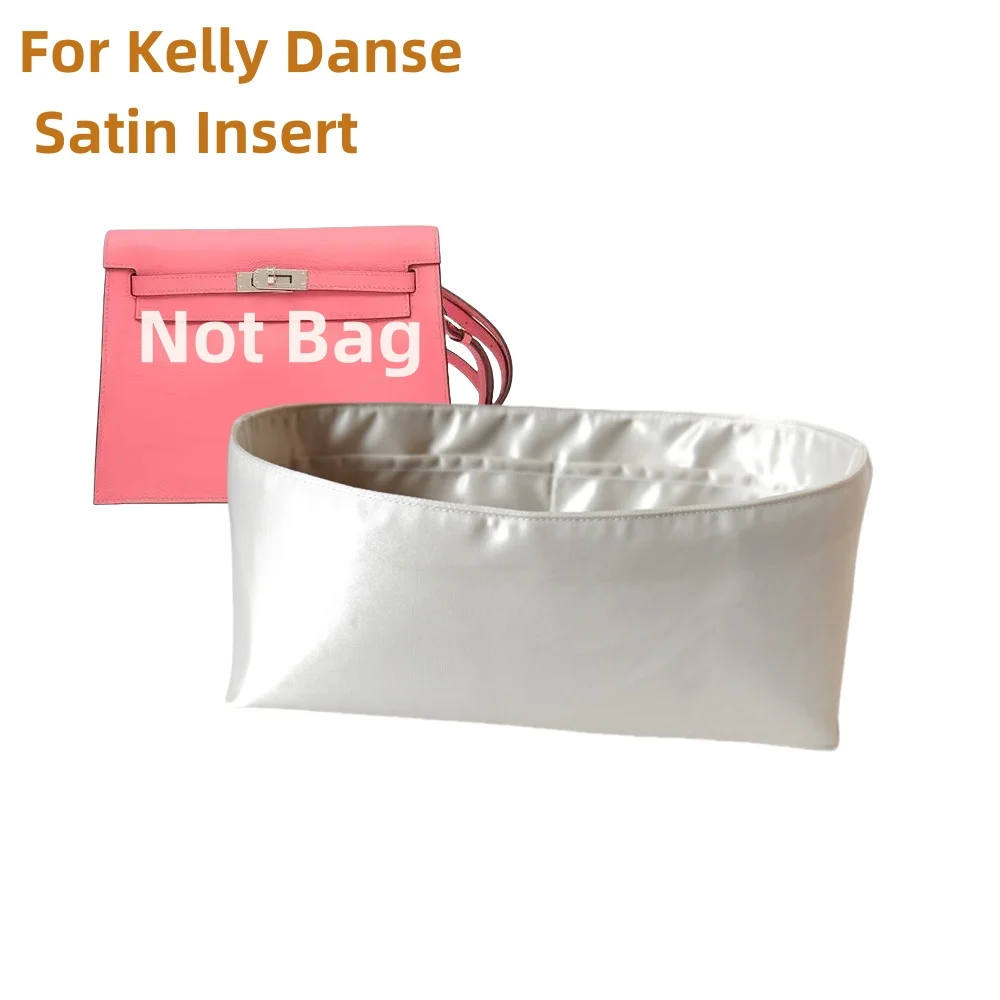 

Fits For H Danse Organizer Insert High Density Waterproof Satin Light Suitable innerbag for kelly danse