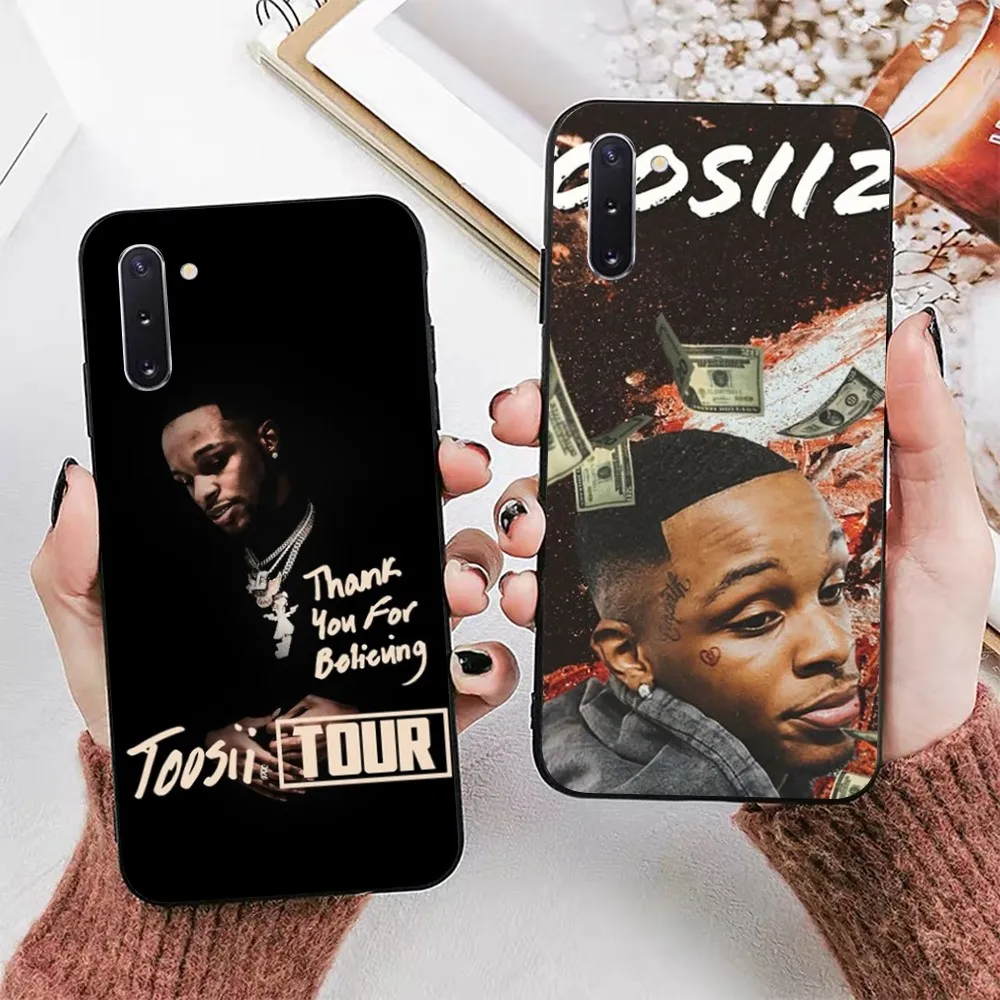 Rapper Toosii Phone Case For Samsung Note 8 9 10 20 pro plus lite M 10 11 20 30 21 31 51 A 21 22 42 02 03