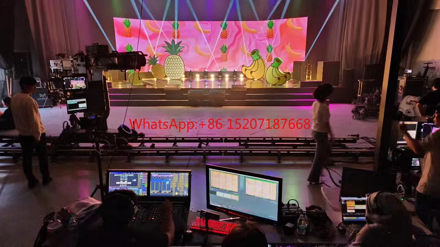 

Indoor Splicing Arc-Shaped LED Display Screen P2.604 for Satge Video Display 500*1000mm