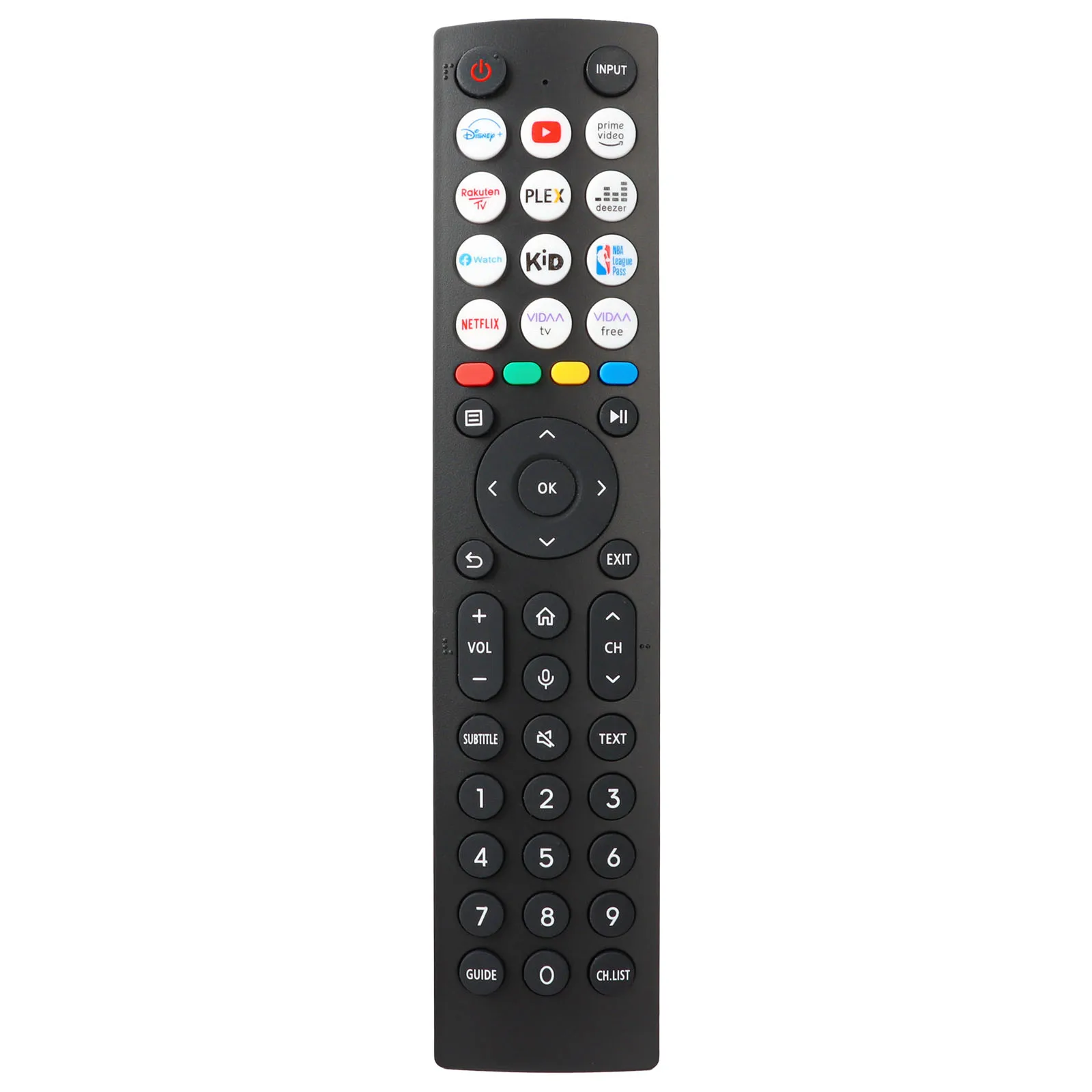 New IR Remote Control ERF2J36H Use for Hisense Home Smart TV 43E61KTUK 55A6BG 75A63H No Voice Function Controller