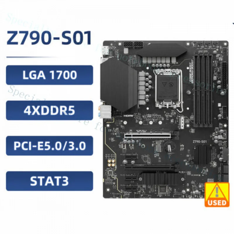 

A++ДЛЯ MSI Z790-S01 Материнская плата LGA 1700 DDR5 256 ГБ Поддержка процессора 13/14 M.2 ATX