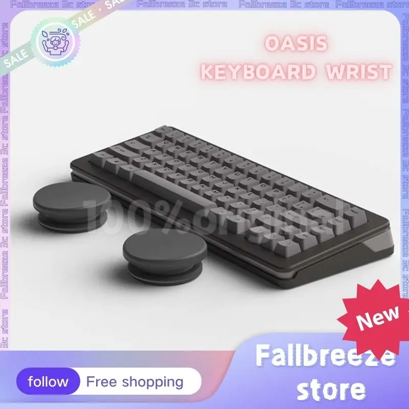 

Oasis Keyboard Wrist Splint A Pair Of Ergonomic RGB Light Split Body Mechanical Keyboard Holders Cool Effects Holder For Gifts