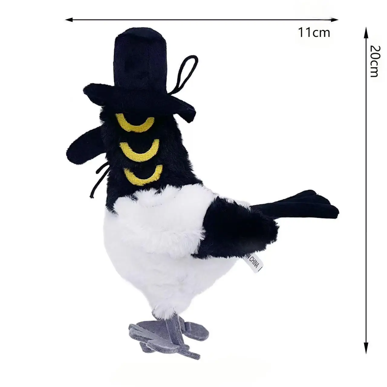 Hot Koop KPop Demon Hunters Superstar Jinu Rumi Zachte Pluche Pop Kawaii Tijger Vogel Pop Cosplay Halloween Party Props Handgemaakt.