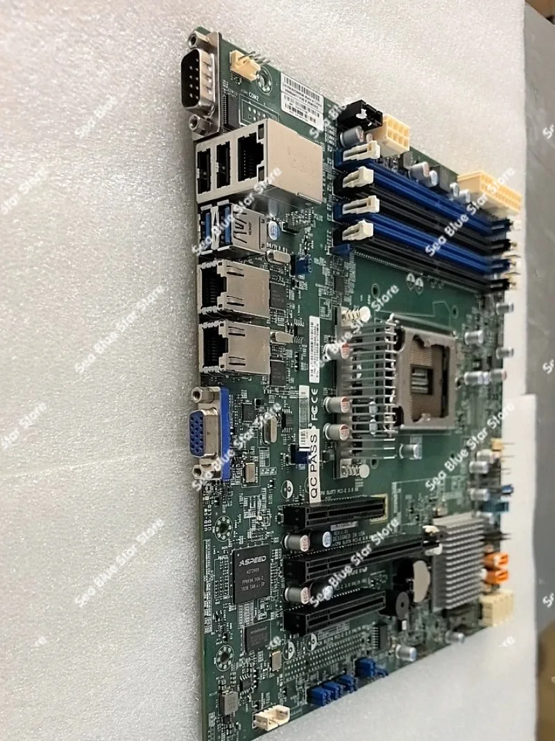 Industrial control main board X11SSL-F server main board Support Intel E3-1200V5 V6 1151 pin CPU used disassembly main board