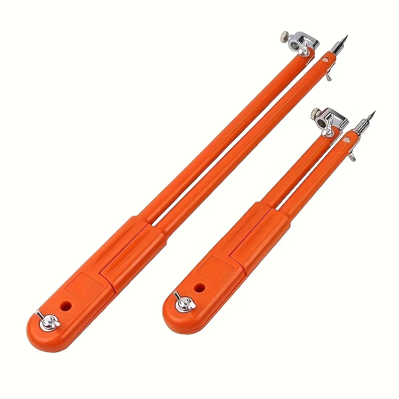 Professional Woodworking Circle Scriber - Industrial Large Compass, 75cm Radius, for Circle Drawing/Marking