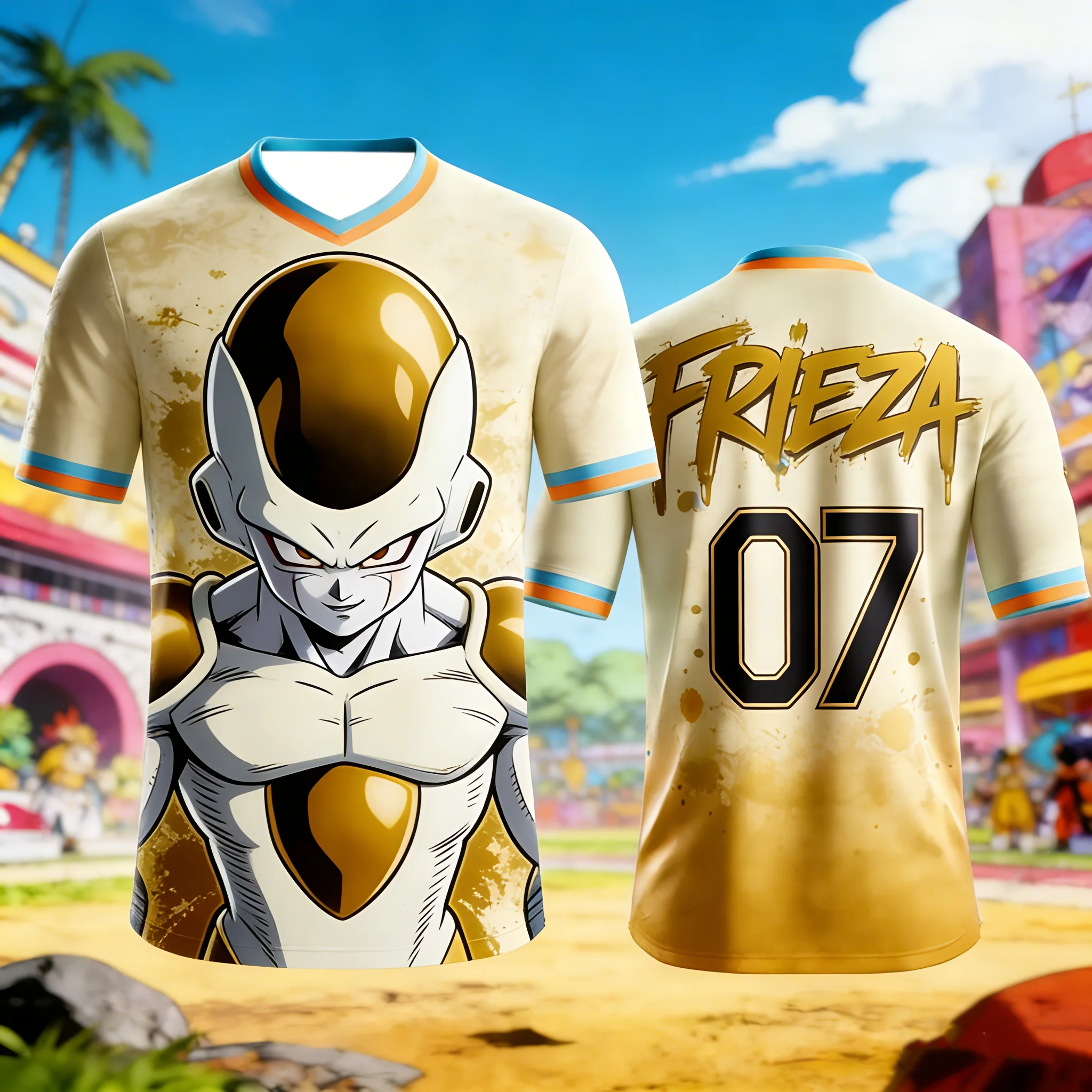 2026 Sommer Dragon Ball Retro Fitness T-Shirt Herren Oversize 3D-Druck Kurzarm Familien-Unisex Kinder-Sportshirt