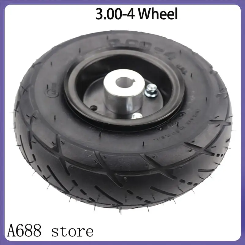 

Upgrade your scooter with these sturdy 3.00-4 alloy wheels, perfect for off-road tire replacement needs.