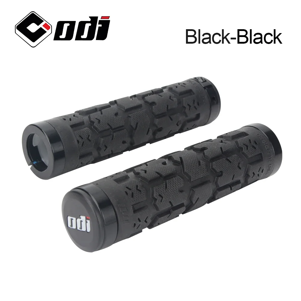 ODI RG01 Rogue Lock-On Grips Double anneau de verrouillage de sécurité avec absorption des chocs ant