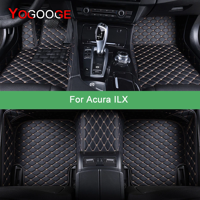 YOGOOGE Custom Car Floor Mats For Acura ILX 2012-2023 Auto Carpets Foot Coche Accessorie