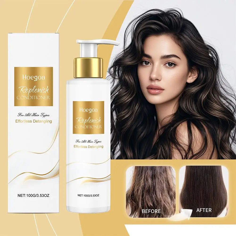 100 جرام بلسم مغذي تقوية تكييف الشعر علاج ترطيب لجذور الشعر المنشط مكيف Y8D8 #2