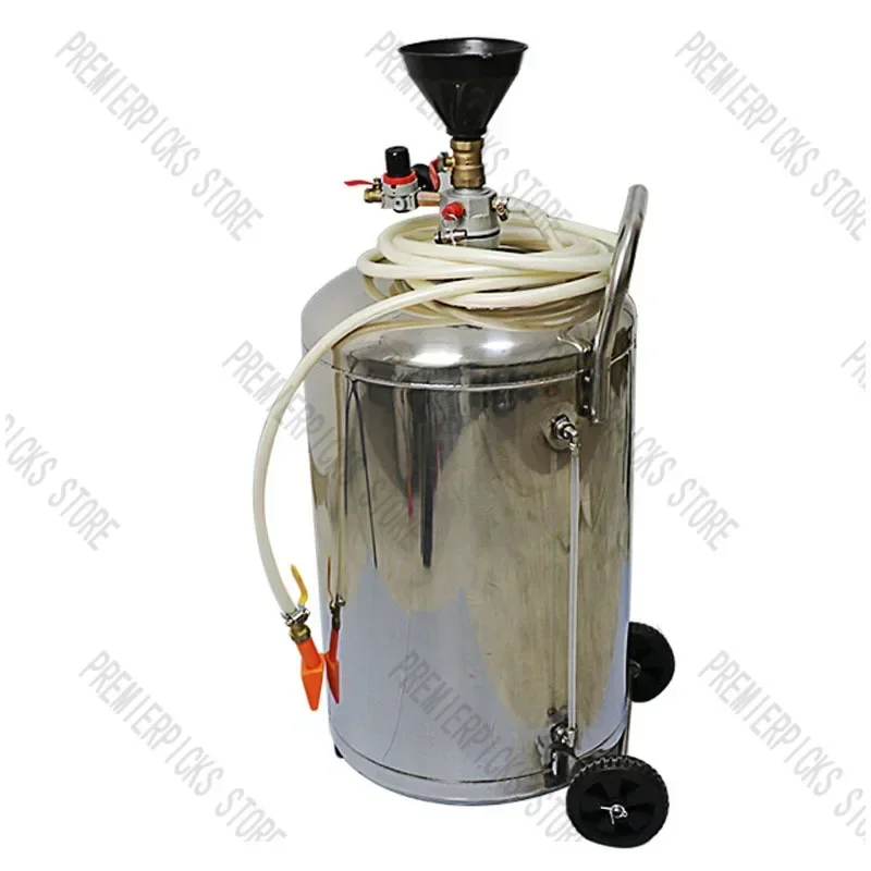 80L Car Wash Beauty Shop Stainless Steel Foam Machine Thickening Explosion-proof Plastic  Barrel High Pressure