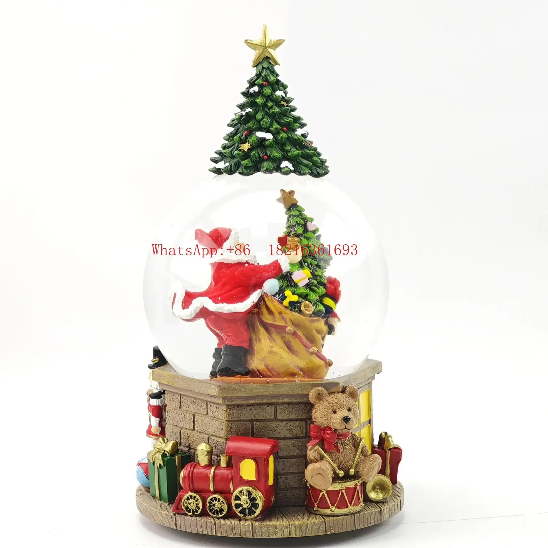 Limited Offer Christmas Tree Snow Lights, Music Box, Crystal Ball Tree Ornament, Window Display, Holiday Gifts