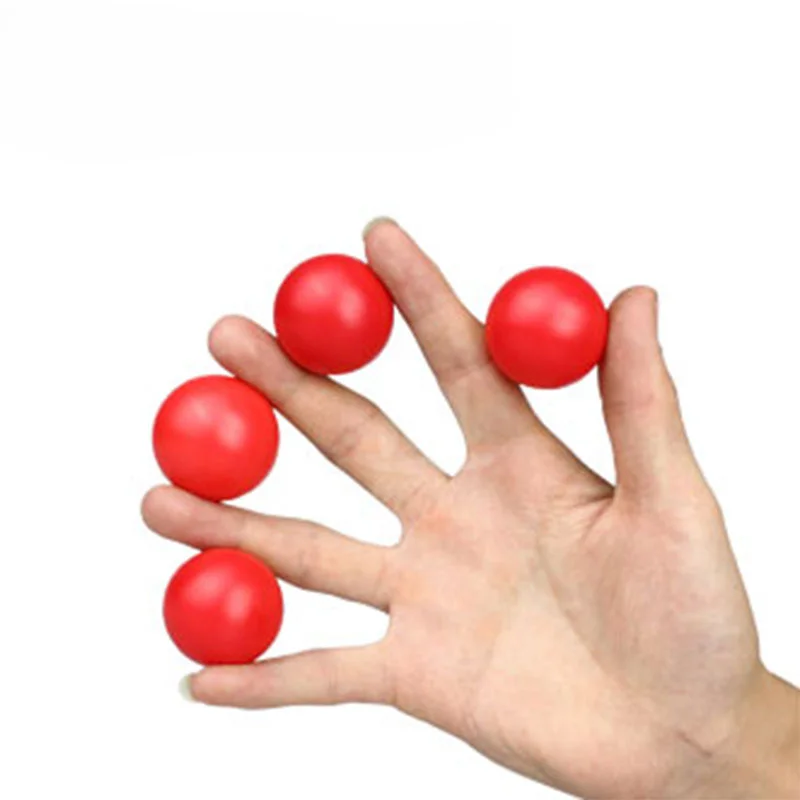 Multiplying Balls (Plastic, Red Color ) - Magic Tricks One To Four Stage  Accessories Magician