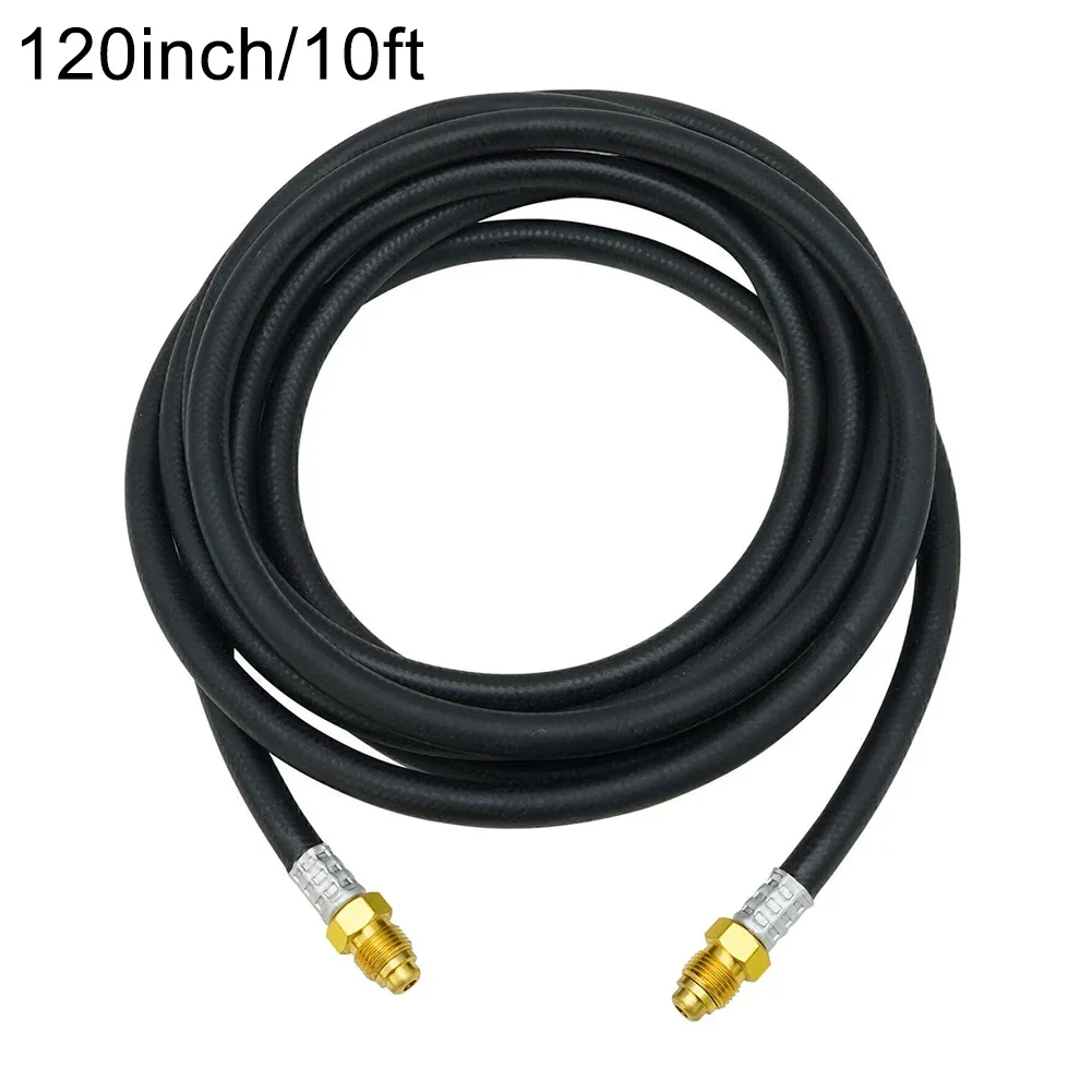 Argon Gas Hose For MIG TIG Welding Flowmeter Regulator Inert Gas Connection 5/8 UNF Fittings Multiple Length Options