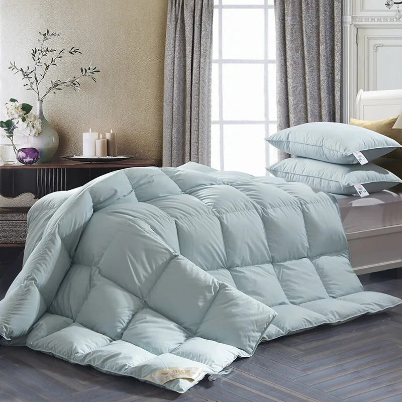 Hotel duvet spring and autumn quilt single warmth, winter quilt double thickened home quilt core quilt classic solid color