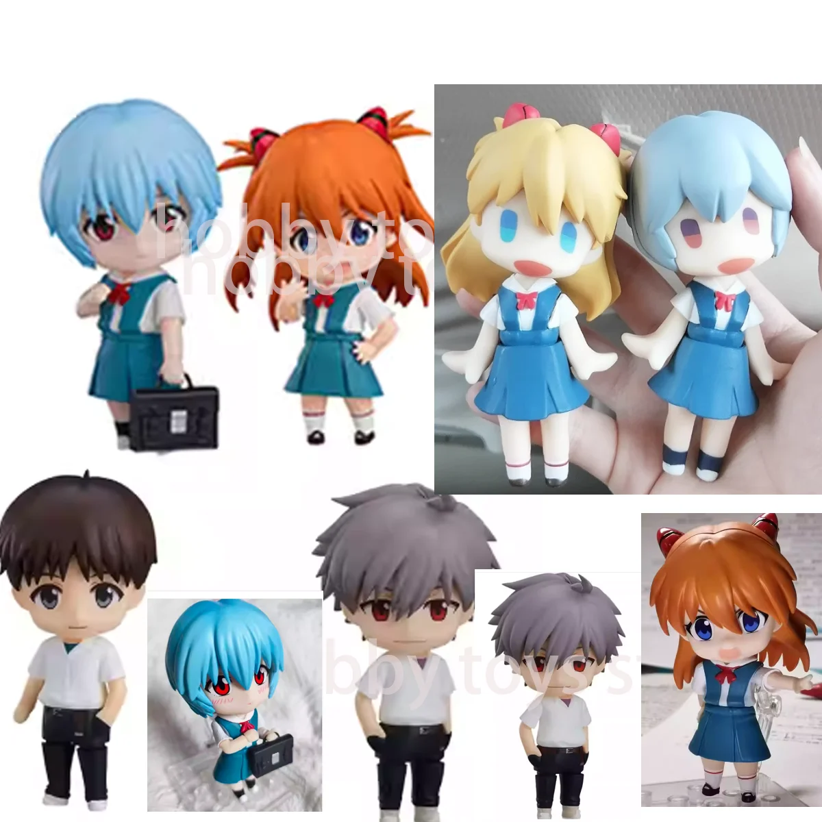 نسخة مميزة عالية الجودة Nendoroid Q لطيف Kawaii Eva Asuka Langley Soryu 1202 1197 شخصيات أنيمي ألعاب للأطفال هدايا