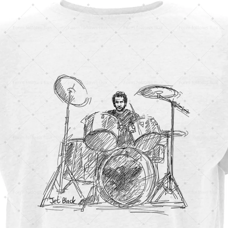 

2026 men T-Shirt Hoodie Hand Drawn Comic style Jet Black – The Stranglers Punk The Drummers The Stranglers Unisex S-6XL Plus Siz