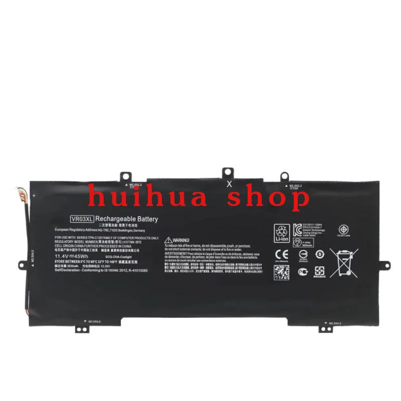 

11,4 В 45 Втч VR03XL для HP Envy 13-D051TU D056TU D025TU 13-D046TU TPN-C120 HSTNN-IB7E Гарантия 2 года