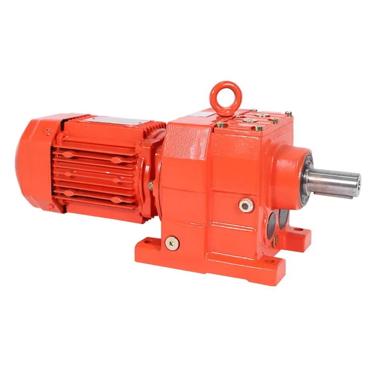 Shaft Mounted Gear Reducer Reductor Concentrico Inline Gearbox With Motor 1.1 Kw