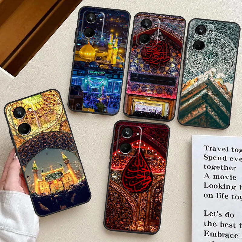 Islam Shrine Najaf Karbala Case For Realme GT Neo 5 GT3 GT5 9 10 11 12 Pro Plus C25s C21Y C30 C31 C33 C35 C51 C53 C55