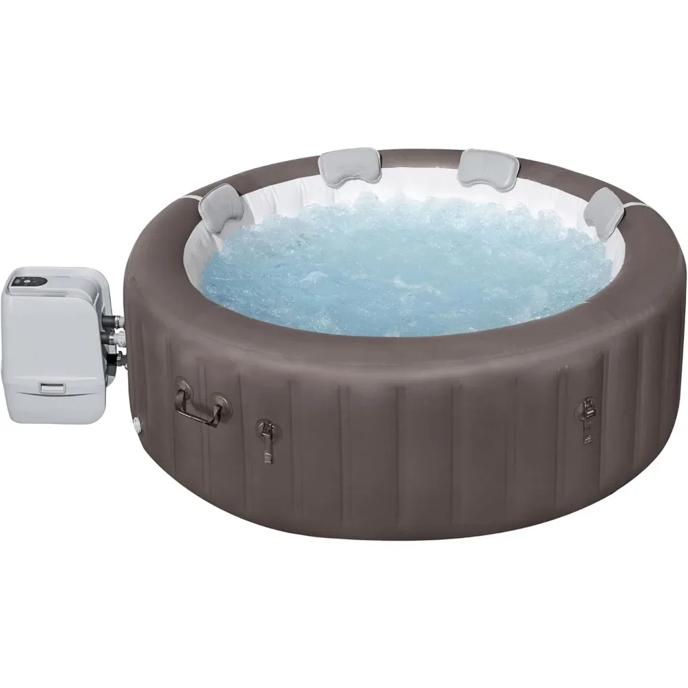 

77" X 28" Smart EnergySense HydroJet Inflatable Hot Tub Spa, Features App-Control, Fits Up To 4-6 Persons, Outdoor Hot Tub