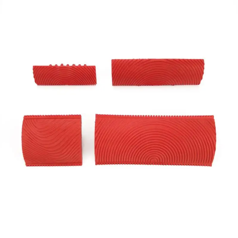 Rubber Roller Brush Imitation Wood Graining Wall Painting Home Decoration Embossing DIY Graining Brushing Wall Painting Tool