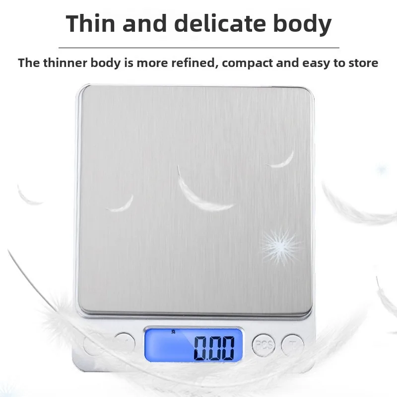 Electronic Scales Digital Kitchen Scale Coffee Balance Kitchens Accessories Bakeware Measuring Tools & Scales & Weight Precision – Image 2