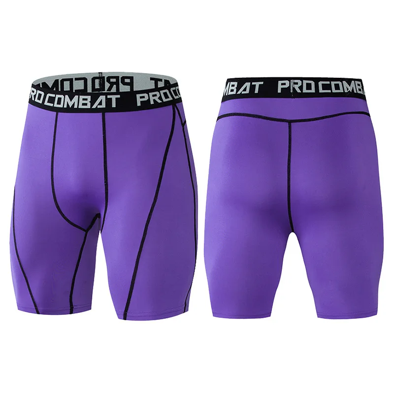 Men's Running Shorts, Muscle Sportswear, Skinny Shorts, Gym Fitness Training Tights, High Quality Sport Short Compression Pants