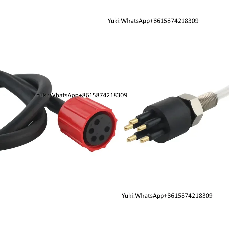 IP69K Subsea Rov Marine Pluggable Subconn Seacon 3pin 5in Circular Underwater Connector