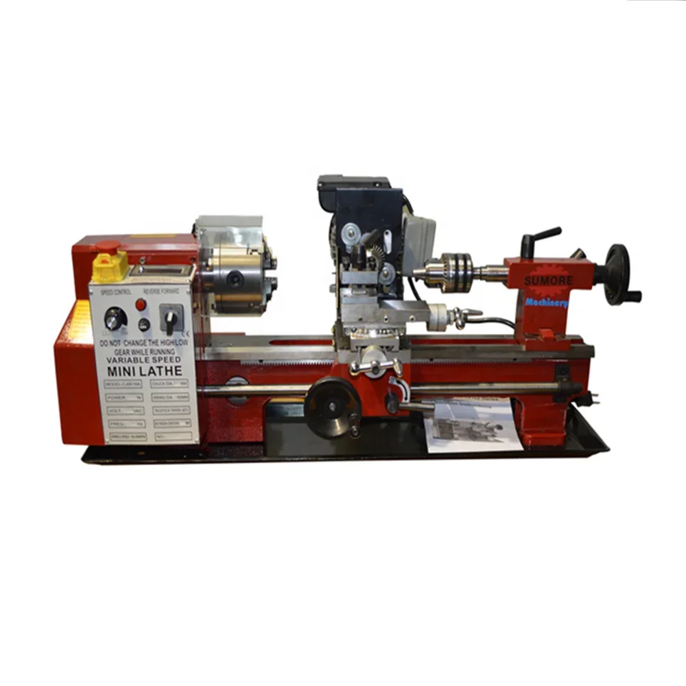 

Original brand newsmall mini type desktop lathe Machine Mini Metal Bench Lathe for sale SP2102