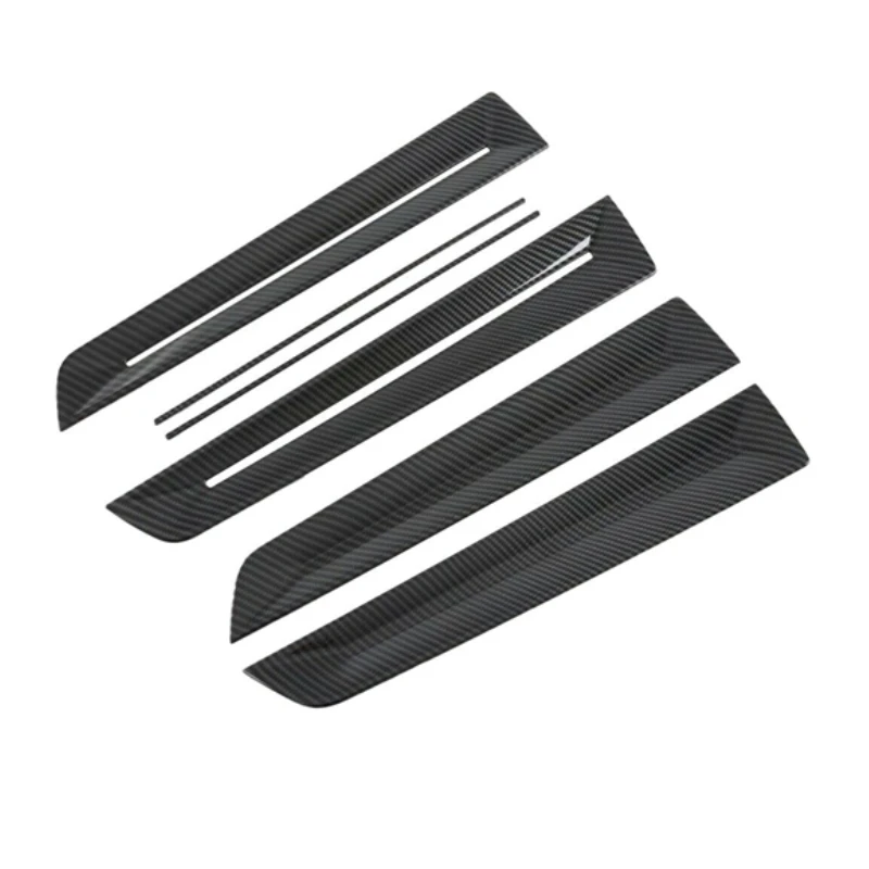 

Weizhida For Honda Civic 11th Gen 2022-2025 ABS Carbon Fiber Car Inner Door Panel Strip Cover Trim Interior Car Accessories