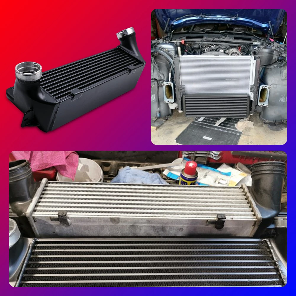 BMW用インタークーラーのアップグレード,e82,e80,2008-2011,e90,e92,e93,e88,135i, 1m,335i,e89,z4,130mm