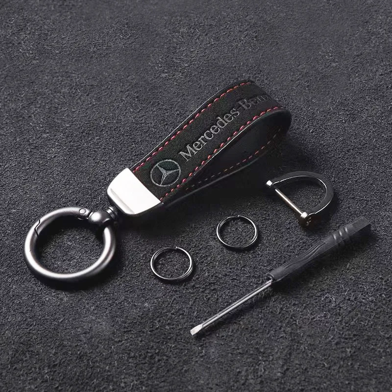 Man Keyring Women Luxury Car Keychain Accessory For Mercedes Benz AMG W203 W204 W205 W209 W210 W211 W212 W176 W166 W163 W221 GLA