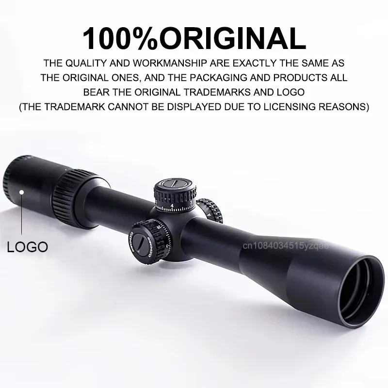 Original V RT X Optics  Tactical 4-16X44 First Focal Plane(FFP) Riflescopes EBR-2C(MRAD) Reticle 30mm Tube Scope