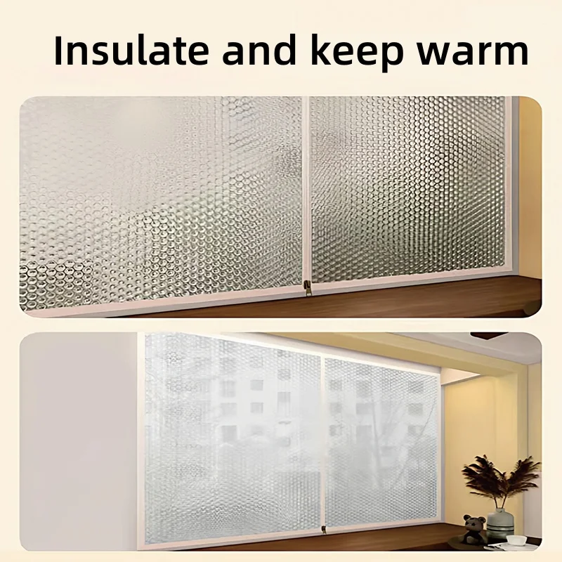 Thickened Widened Velcro With Double Headed Zipper Design For Insulation Warmth Wind Resistance Insulation Film