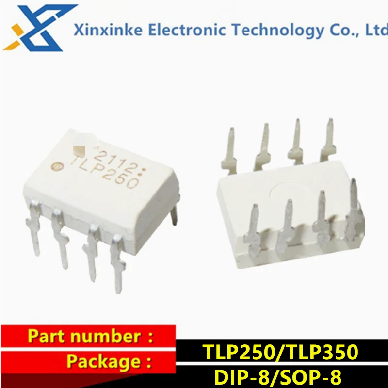 

10PCS TLP350 TLP250 DIP-8 SOP-8 Optocoupler Chip Inverter IGBT Drive Optocoupler Isolator