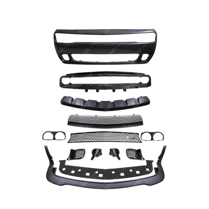 

PP Material Front Bumper Charge Upgrade to Bumper with Front Lip Grill Body Kit