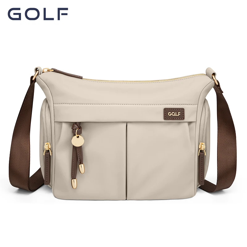 GOLF Crossbody Cell Phone Bag Women Nylon Small Shoulder Bag with Zipper Pouch Inside Waterproof Anti Theft Cross Body Bags 2025