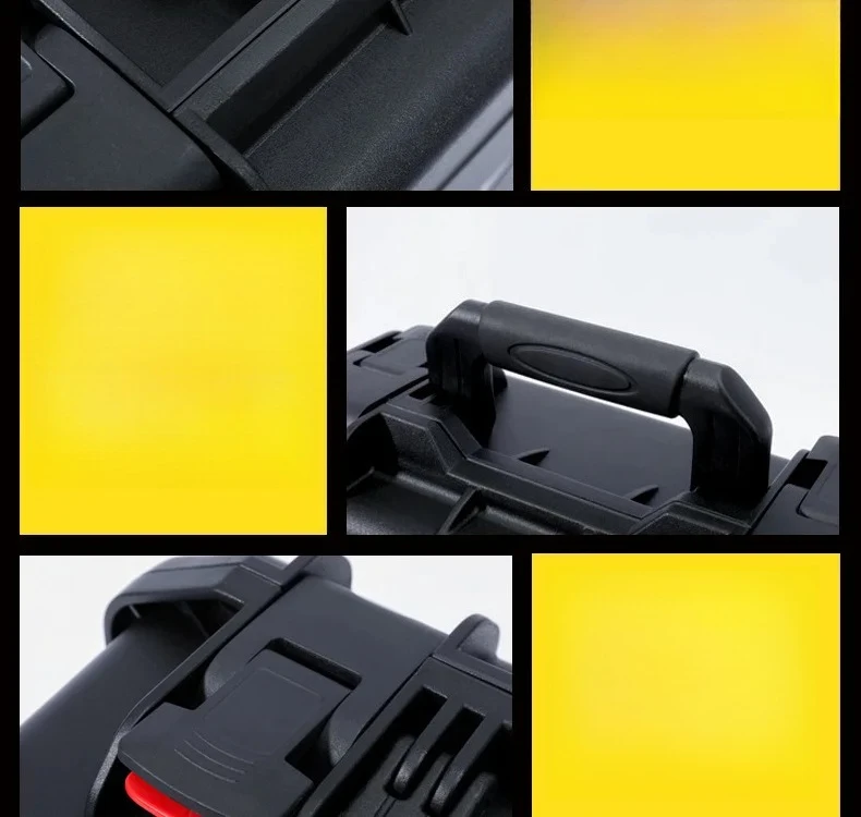 Factory Direct 2026 Super Large Tie Rod Pulley Towing Safety Box Waterproof Shockproof Dustproof Instrument Protection Case